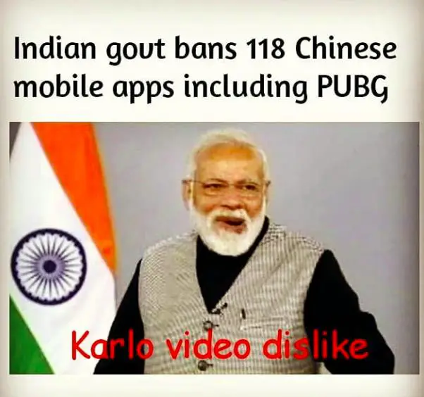 pubg ban meme of narendra modi