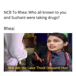 rhea meme on drugs
