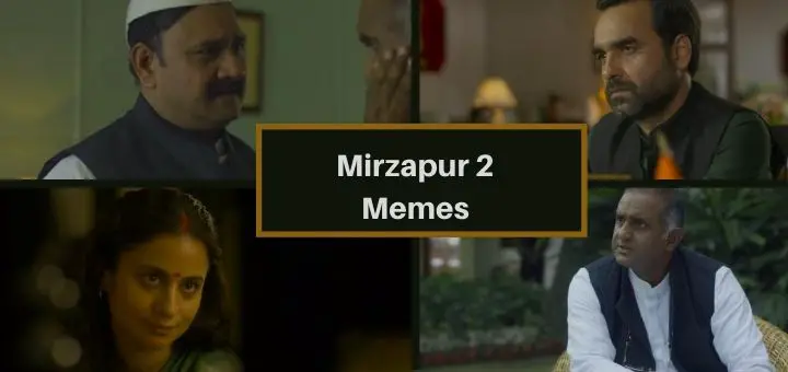 Mirzapur 2 memes