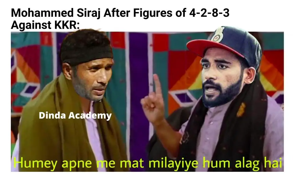 Mohammed Siraj Resigns From Dinda Academy