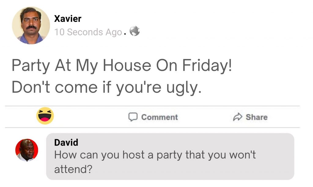 Xavier and David Meme Ft. Friday Party