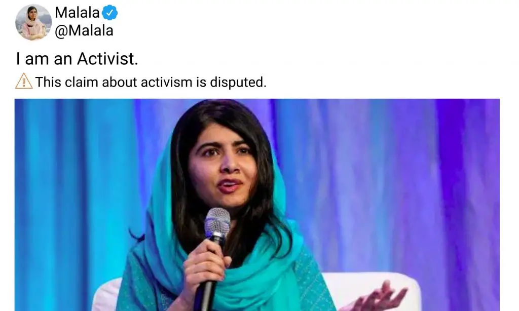 This Claim Is Disputed Meme Ft. Malala Yousafzai