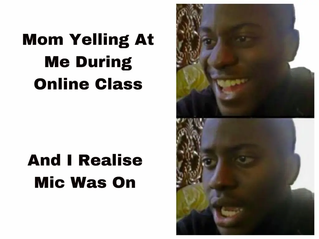 Disappointed Black Guy Meme Ft. Online Classes