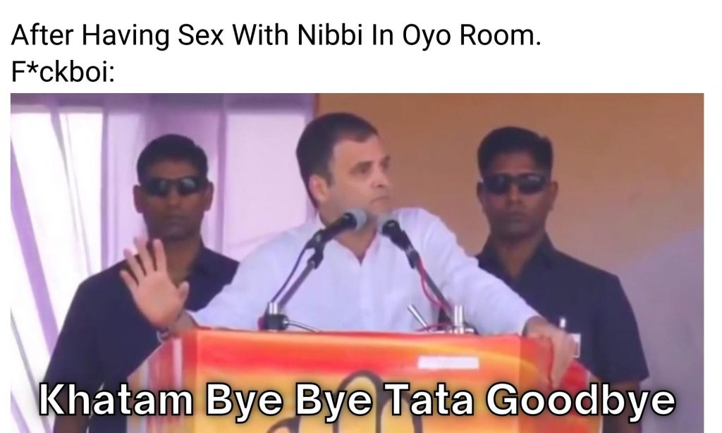 Khatam Bye Bye Tata Goodbye Meme