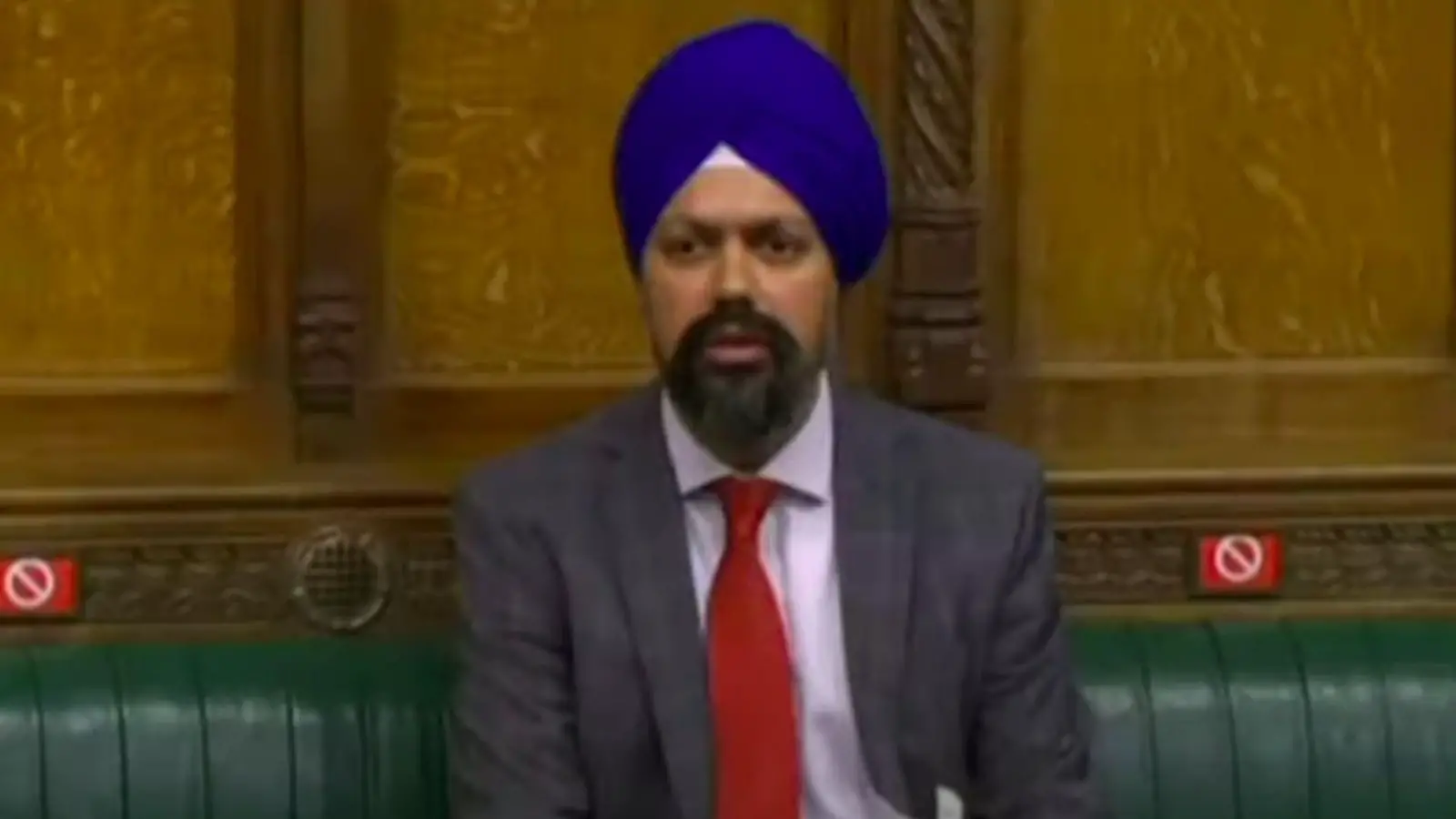 Tanmanjeet Singh Dhesi Meme Template of UK Parliament