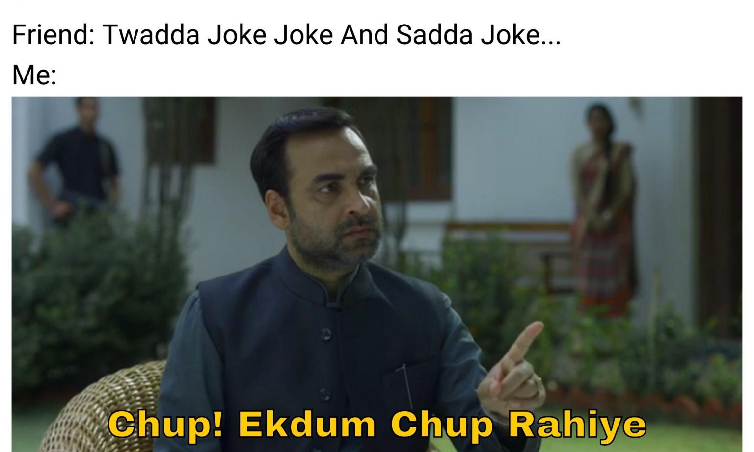 Tum Bhosdiwale - Meme Template