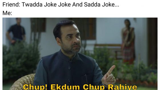 Maa Chod Diye Bhaiya Ji - Meme Template