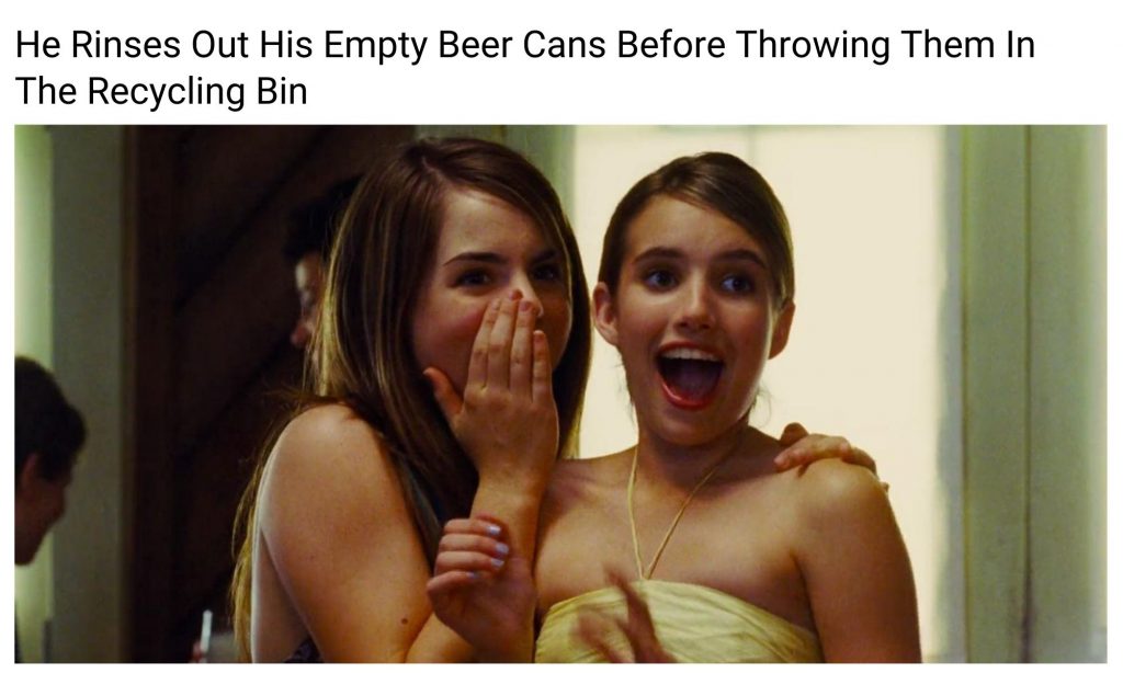 Empty Beer Can Meme Ft. Ideal Man