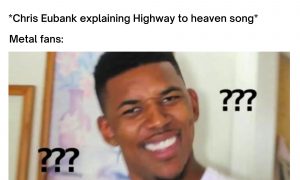 Chris Eubank meme on Highway to hell