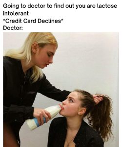 Credit Card Meme on Doctor