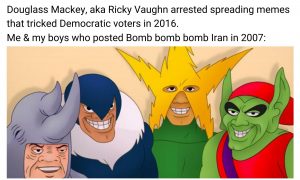 Doug Mackey arrested for memes on twitter account Ricky Vaughn