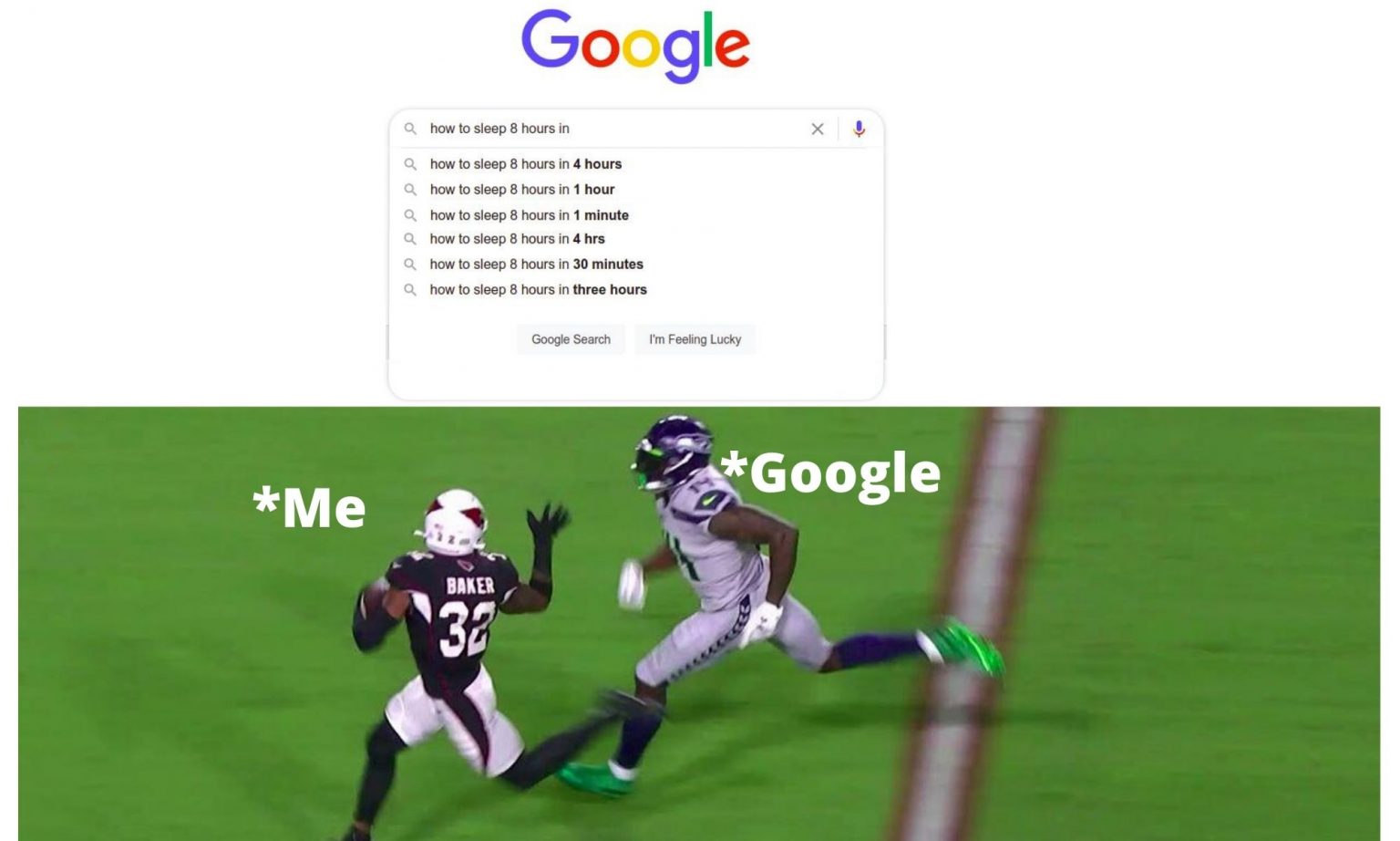 How To Sleep 8 Hours In 3 Hours Meme Ft. Google