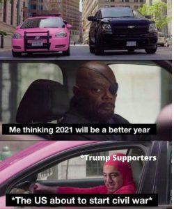 Protest Meme on Trump Supporters