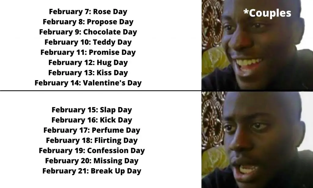 After Valentine Day Meme Ft. Break Up