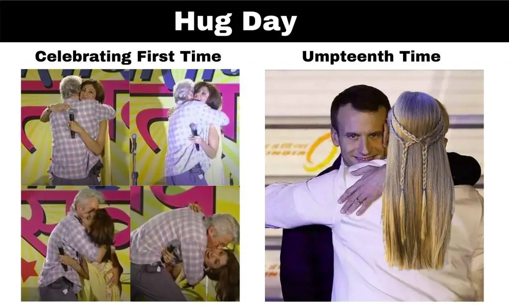 Hug Day Meme Ft. Valentine Week