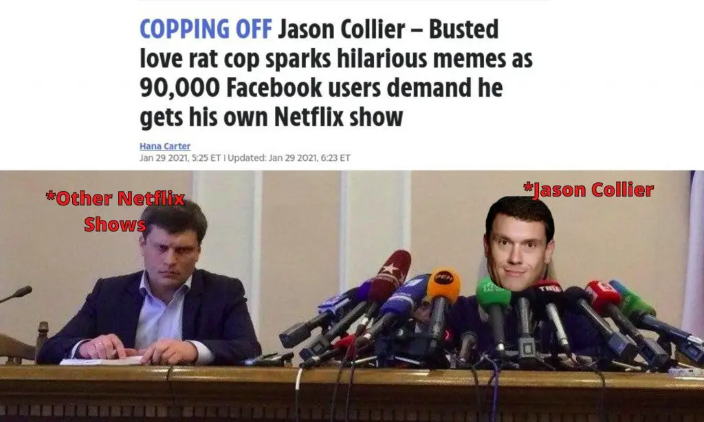 Jason Collier Meme Ft. Netflix Show