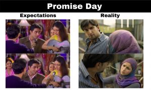 Promise Day Meme Ft. Valentine Week
