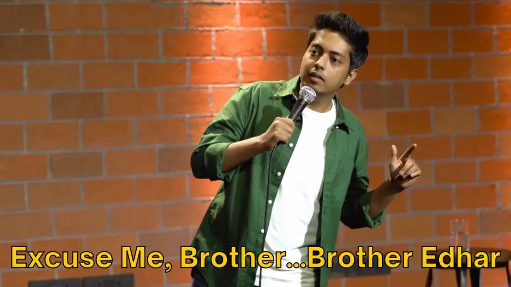 Excuse Me Brother Meme Template on Aakash Gupta