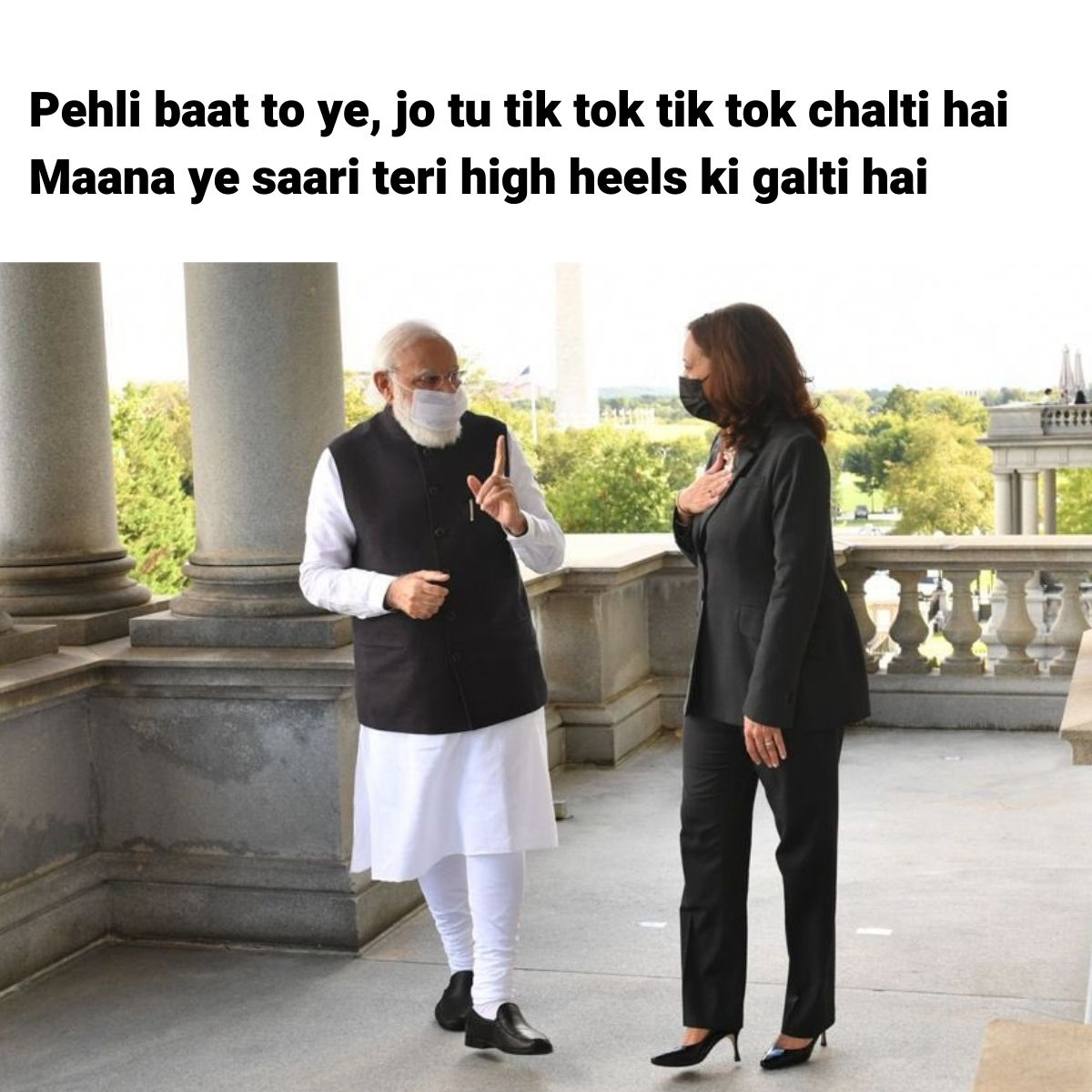 Modi Kamala Harris Meme