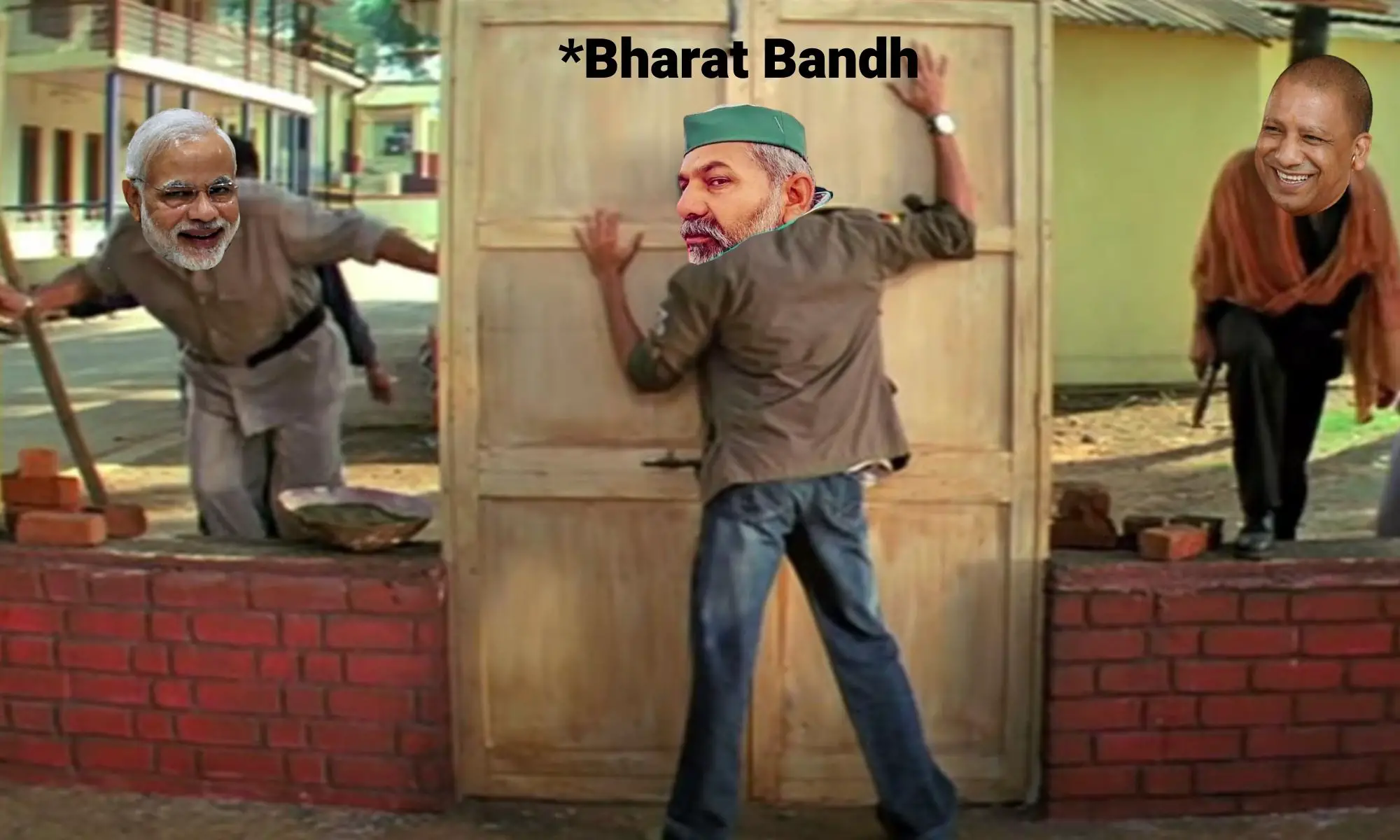 Rakesh Tikait Meme on Bharat Bandh