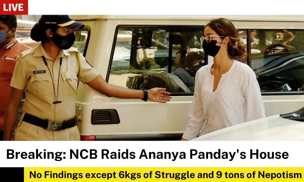 Ananya Pandey Struggle Meme Ft. Drugs and Nepotism