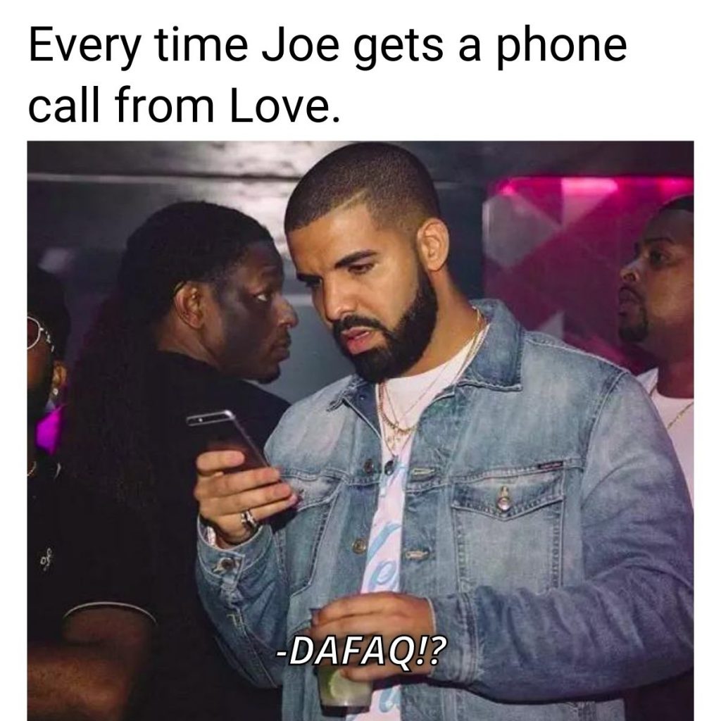 Joe checking his phone in S3