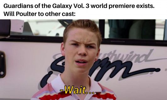 Will Poulter Meme Ft. Guardians Of The Galaxy Vol. 3