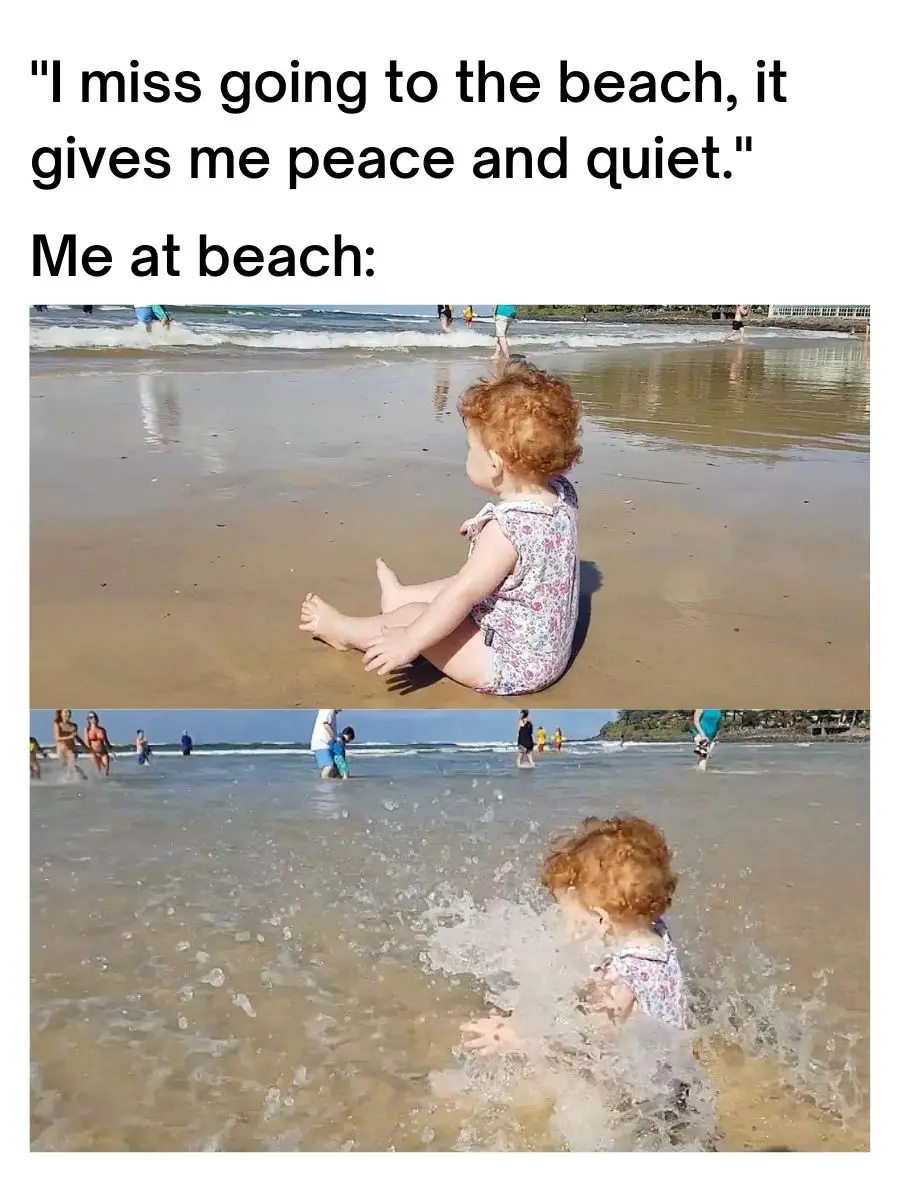 Beach meme on Peace