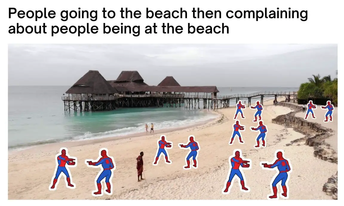 Spiderman Pointing Meme Template HumorNama