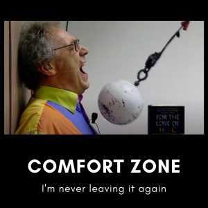 Comfort Zone meme on Walter Lewin Physics