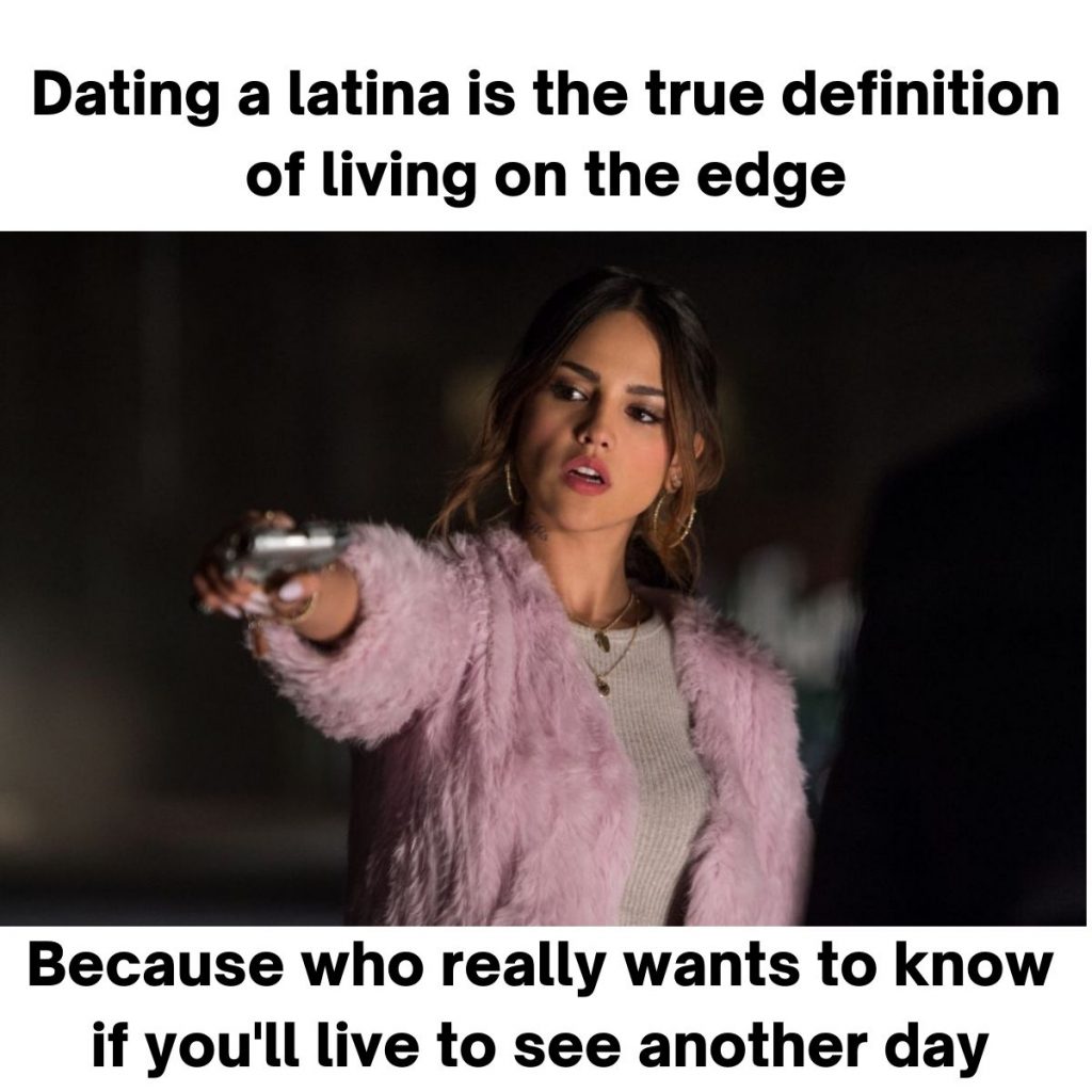Dating a Latina Girl Meme on Eiza González