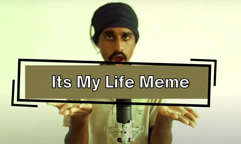 Its My Life Meme on Sandaru Sathsara Sri Lankan Version