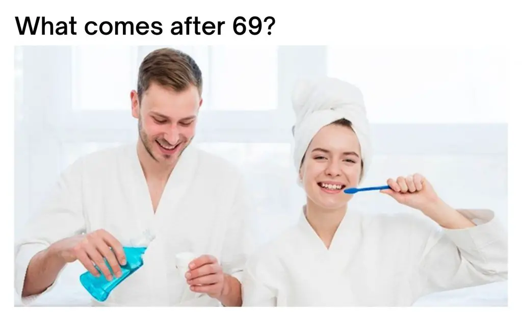 What comes after 69?