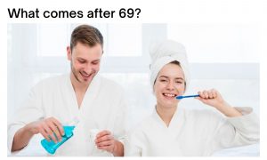 What comes after 69 meme on mouthwash
