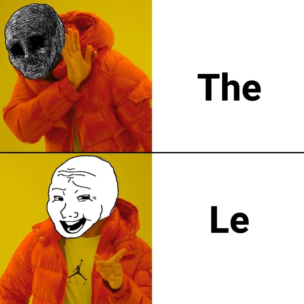 Le Meaning In Meme