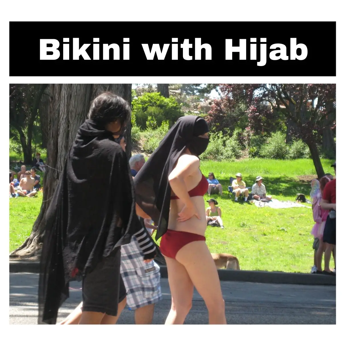 Fluisteren tiran kamp Hijab Meme Ft. Bikini