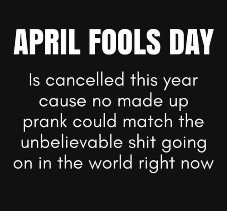 April Fools Meme on Cancellation