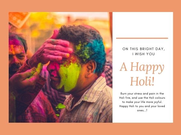 Holi Messages for Boss