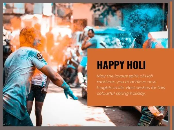 Holi Messages for Employees