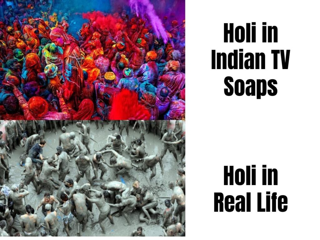 Indian TV Show Meme on Holi