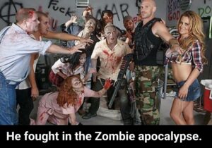 Johnny Sins Meme on Zombie apocalypse