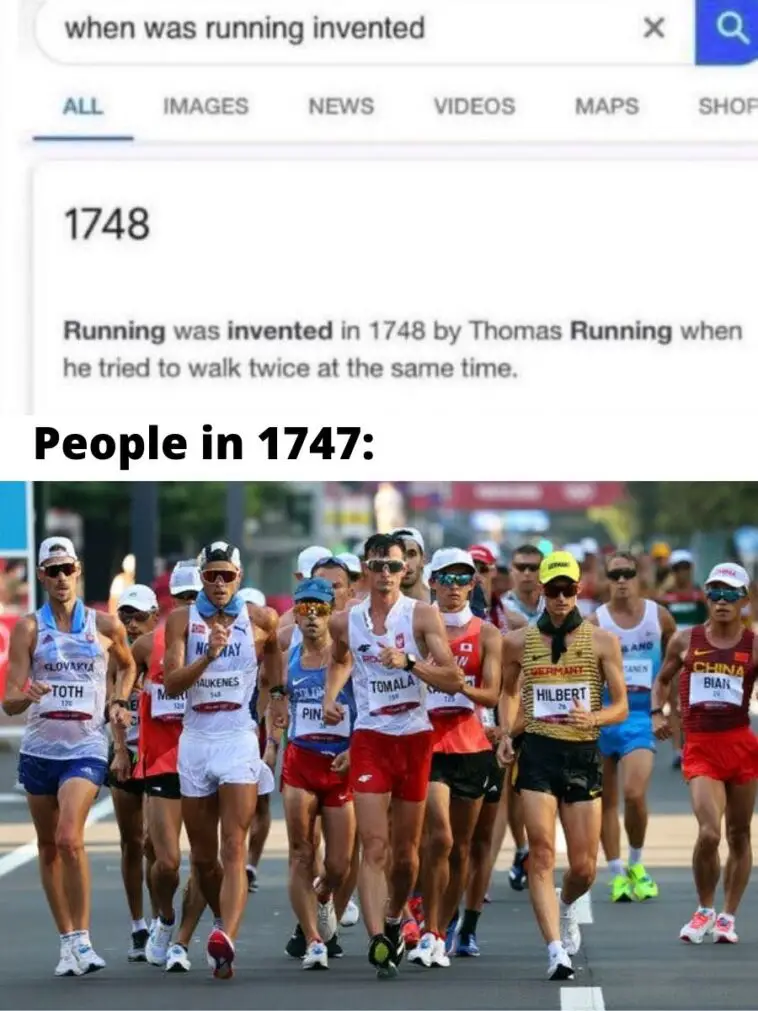 when-was-running-invented-1747-meme