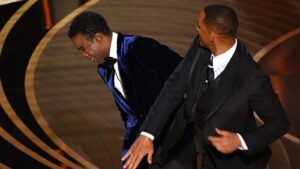 Will Smith Slapping Chris Rock Meme Template on Oscars