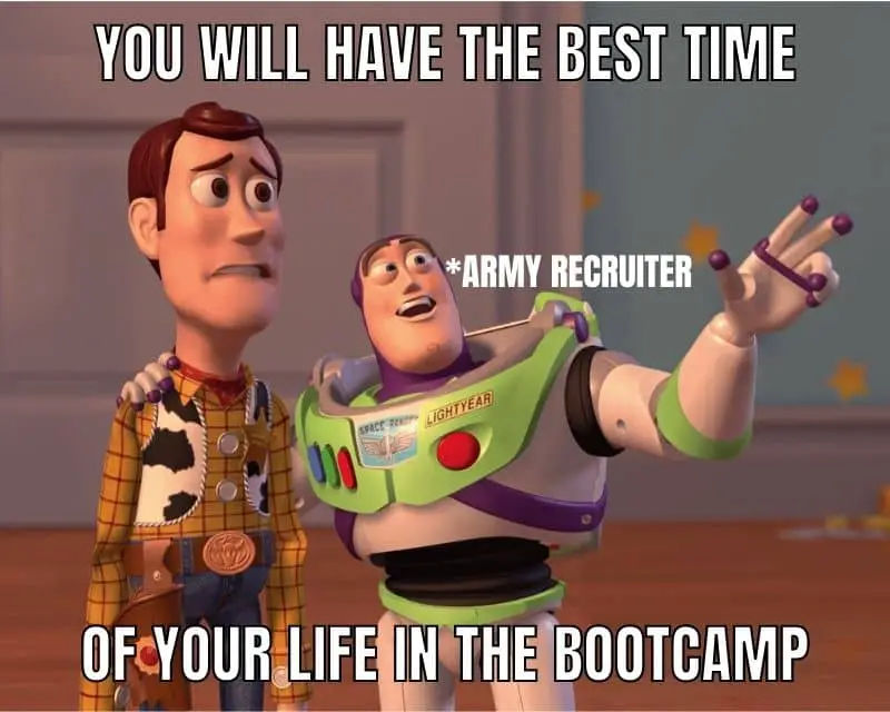 Army Bootcamp meme