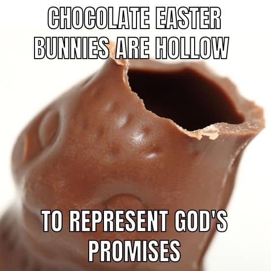 Chocolate Bunny Meme on Hollow Promises