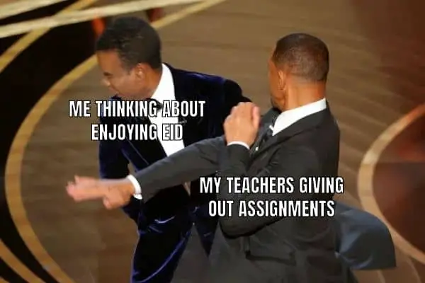 Eid Meme on Assignments