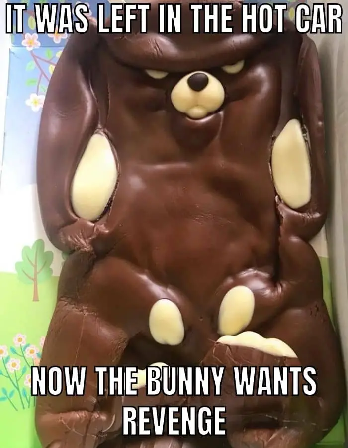 Evil Bunny Meme on Easter Revenge