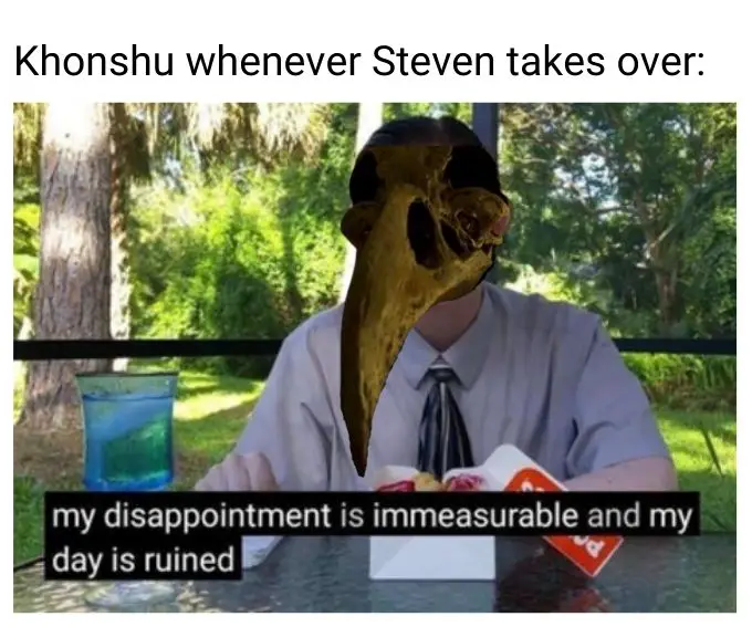 Khonshu Meme on Steven
