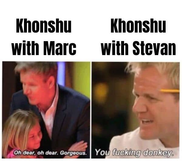 Marc Spector vs Steven Grant Meme on Moon Knight