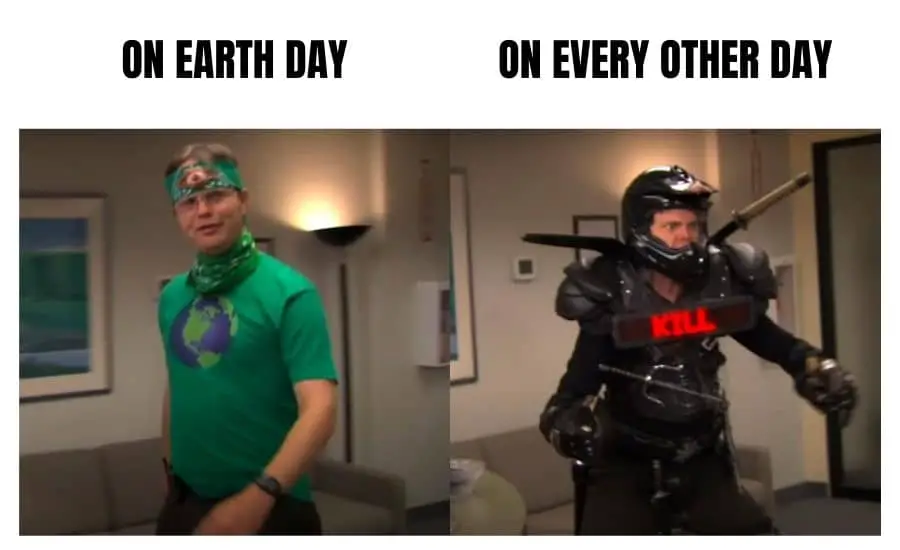 The Office Meme on Earth Day